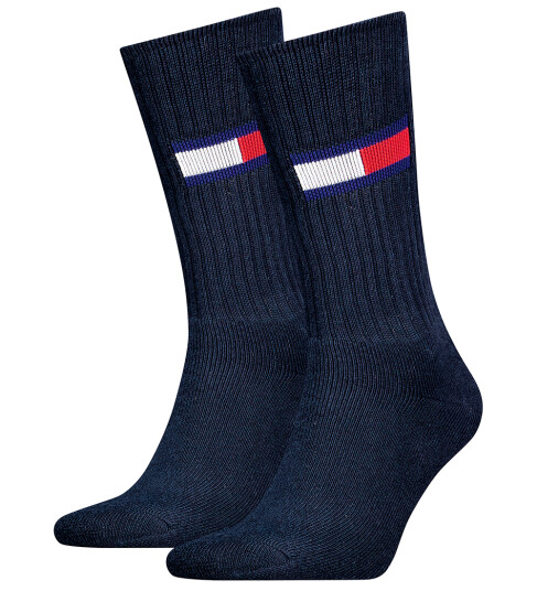 Tommy Hilfiger Sokker 2 pack Dark Navy 43/46 Sokker Blå 43 46