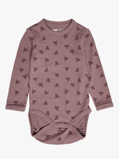 Hummel Bambo Body Long Sleeve Rosa 80