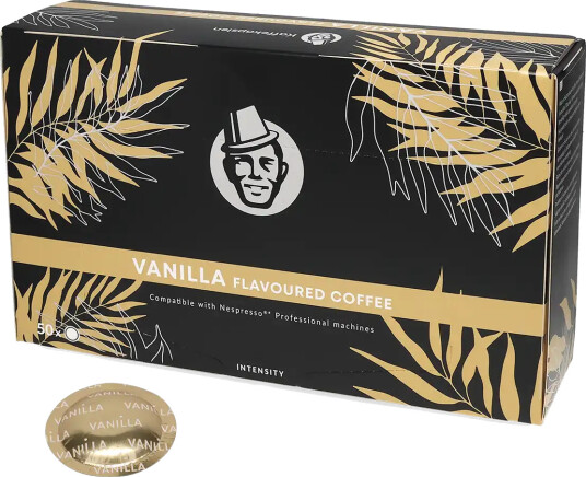 Kaffekapslen | Vaniljekaffe 50 kapsler til Nespresso® Pro