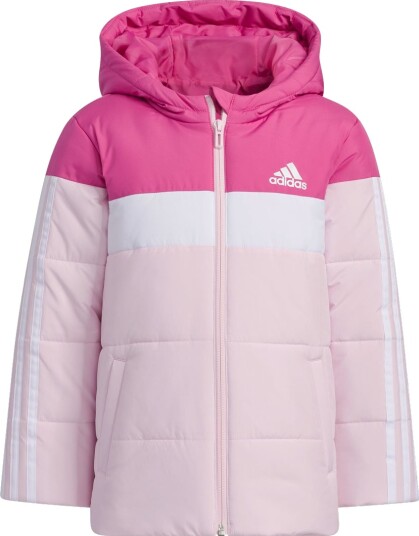 Adidas Performance Polstret Jakke LK Pad JKT Rosa/Hvit Adidas Performance 5 år (110) Dunjakke