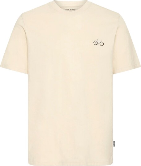 Blend Bhkennard S/S Emb Tee Cream S