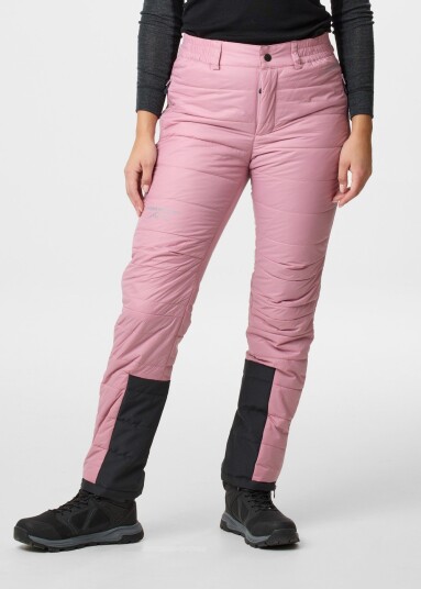 Swedemount Östersund Warm Pant 2.0 W Dusty Rose/Charcoal 38 Overdragsbukser