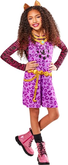 Monster High Clawdeen Wolf Kostyme 110-116