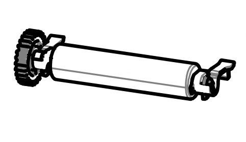 ZEBRA platen rollers bearings l& r Z2