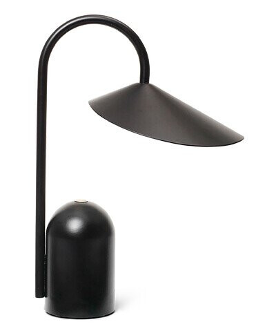 Ferm Living Arum Portable Bordlampe Black - Ferm Living Arum Portable Bordlampe Black -