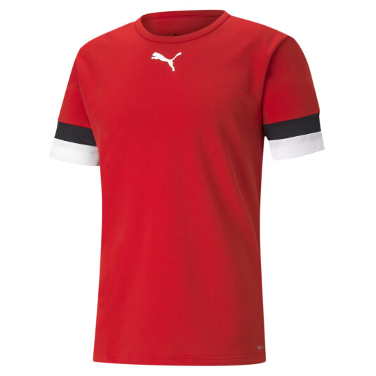 Puma teamRISE Jersey, treningstrøye til fotball, herre S Puma Red-puma Black-