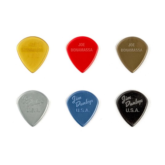Dunlop Pvp121 Bonamassa Custom Variety Pack (6stk)