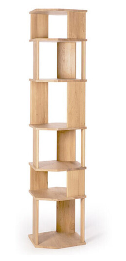 Ethnicraft Stairs Column hylle Oak wax oil 204 x 45 cm