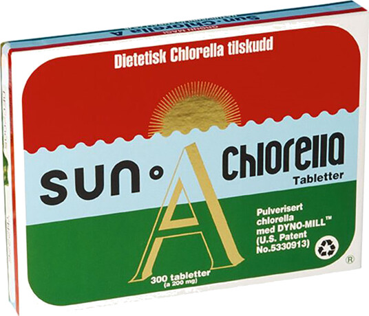 Sun Chlorella Corp Sun Chlorella, 300 tabletter Sun Chlorella Corp Sun Chlorella, 300 tabletter
