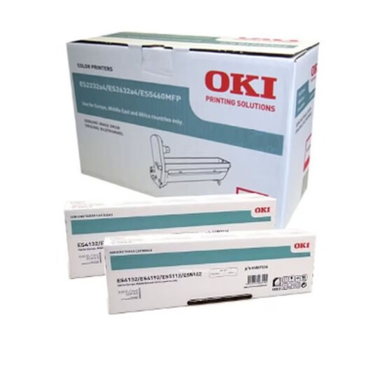 Toner OKI ES8433 Hvit Cyan Toner OKI ES8433 Hvit Cyan