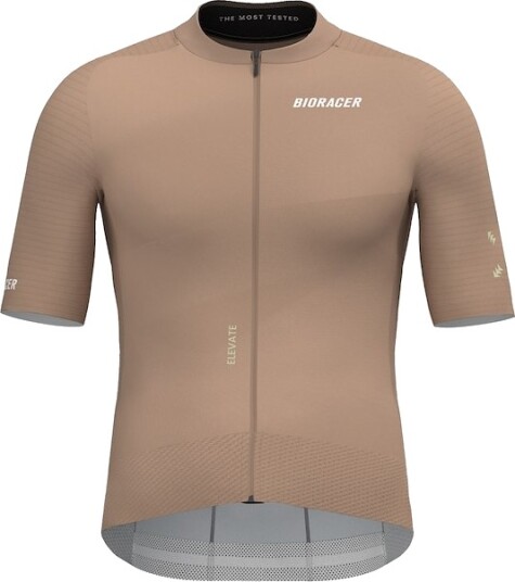 Bioracer Epic elevate cykeltrøje korte ærmer sand storm herre