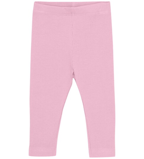 Minymo Leggings   Rib   Light Rose   Minymo   56   Leggings   Rosa