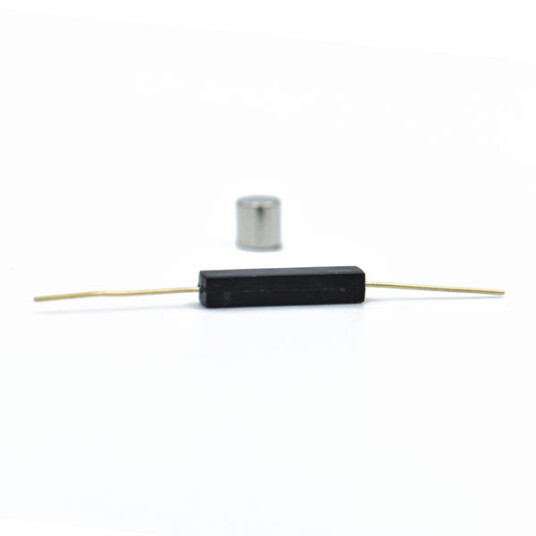 Supermagneter Reed Relé Magnetkontakt i Sort Plasthus