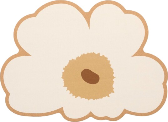 Marimekko Unikko bordbrikke 45 cm kork/brun