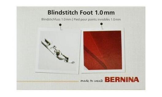 Bernina Trykkfot Blindsømsfot 1,0mm