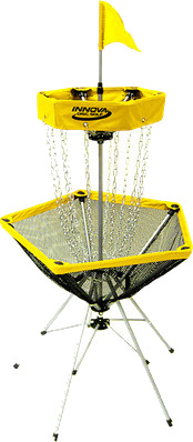 Innova Traveler Portable Basket Yellow Gul STD