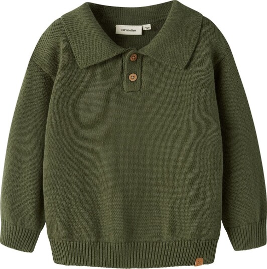 Lil"Atelier | Nmmolo Ls Knit Polo Lil | 110
