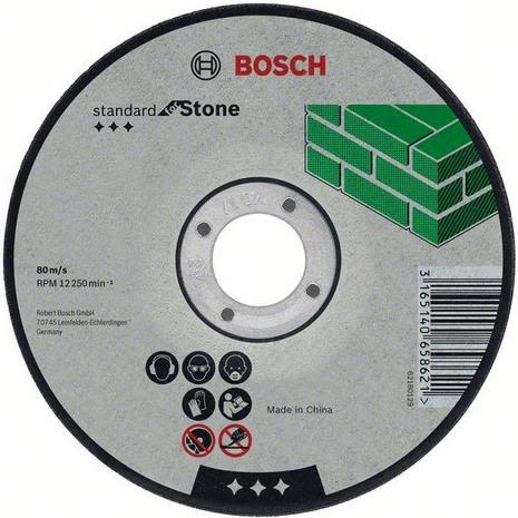 Bosch Standard for Stone Kappeskive 125x2,5mm 1-pakn., Maskintilbehør & forbruk