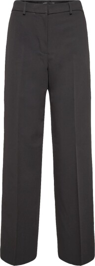 Mango Straight Suit Trousers BLACK 34