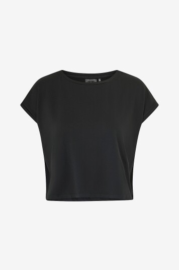 Aim'n Treningstopp Soft Basic Roll Sleeve Top Svart