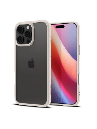 Spigen Ultra Hybrid Mobildeksel iPhone 16 Pro Natural Titanium