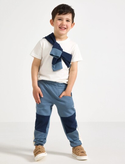 Lindex Joggers With Brushed Inside Blue 128
