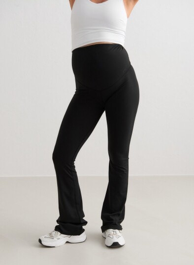 Aim'n - Graviditetsstrømpebukser Sense Maternity Flare Tights - Svart