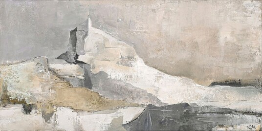 MalerifabrikkenNordic Shapes / Blandet maleri / 140 X70 cmGrønnBilder & skilt