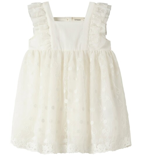 Lil"Atelier Nmffeya Sl Tulle Dress Lil White 92 Lil"Atelier Nmffeya Sl Tulle Dress Lil White 92
