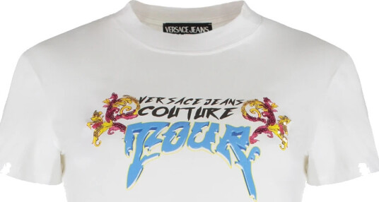Versace Jeans Couture Dame Topper Hvit S,