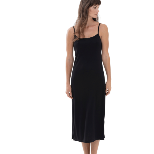 Mey Emotion Long Body Dress Svart 38 Dame