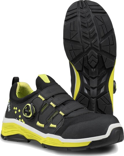 Jalas Vernesko 2058 Tio Boa® S1P Src Unisex Str. 47 Sort/Gul Par