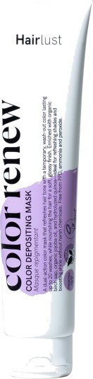 Hairlust Color Renew Color Depositing Mask Frosted Lilac Hairlust Color Renew Color Depositing Mask Frosted Lilac