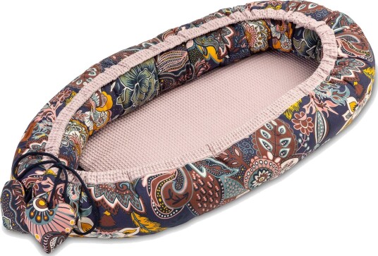 Sensillo Vaffel Babynest 80x45cm Boho Dusty Rose