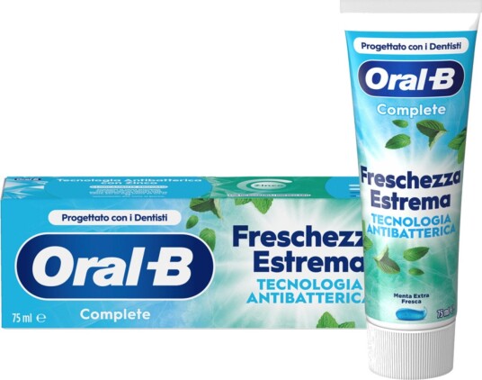 Oral-B Complete Extreme Freshness Tannkrem – Ekstra Fresh Mint 75 ml.