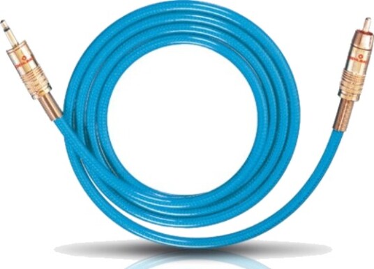 Oehlbach 9058 3.5Mm Hankjønn Rca Hankjønn 5 M Blå