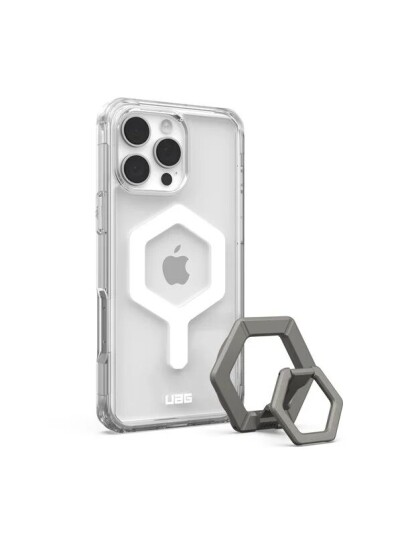 UAG Plyo Mobildeksel med MagSafe for iPhone 16 Pro Max, Hvit/Titanium