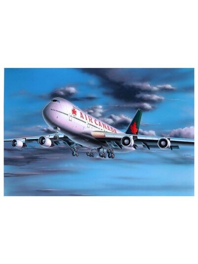 Revell Boeing 747-200 Modellbyggesett 1:390 Plastikk