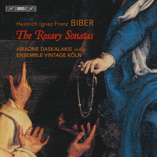 Biber Daskalakis Ensemble Vintage Cologne  Rosary Sonatas  CD