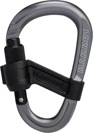Mammut Smart HMS 2.0 Screwgate Carabiner, karabinkrok 1502 Screw Gate, Gre