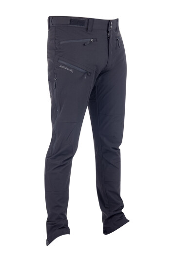 Moveon Odda Solid Mens Turbukse Black black XXL