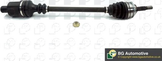 BGA DS7302RA Drivaksel