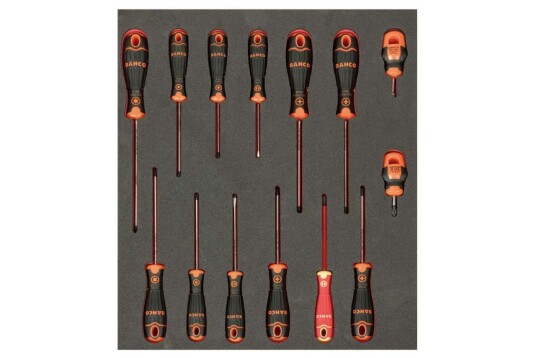 Bahco Screwdriver Sett 14 Pcs 2/3 FF1F1009
