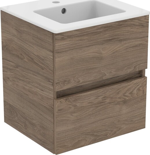 IDEAL STANDARD EUROVIT 2.0/ULYSSE BADEROMSMØBEL 510X450 FLINT HICKORY IDEAL STANDARD EUROVIT 2.0/ULYSSE BADEROMSMØBEL 510X450 FLINT HICKORY