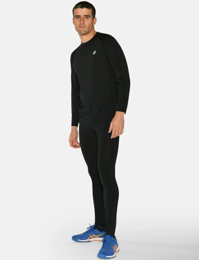 ZEBDIA Men L/S Baselayer - Black - M