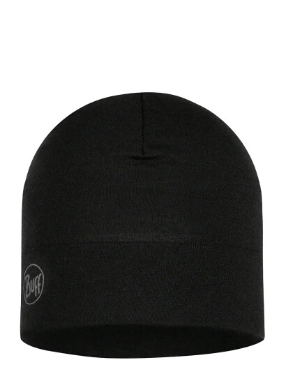 BUFF Merino Midweight Beanie - Black - ONE SIZE