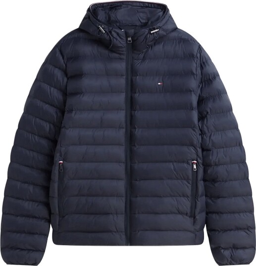 Tommy Hilfiger Packable Recycled Hooded Jacket Navy M Tommy Hilfiger Packable Recycled Hooded Jacket Navy M