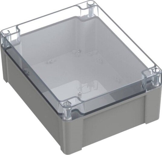 Tru Components TC 10861048 240 × 191,3 × 105,6 mm Polykarbonat Lysegrå