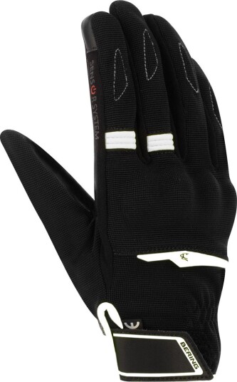 MC-hansker Bering Fletcher EVO Sort/Hvit XXL