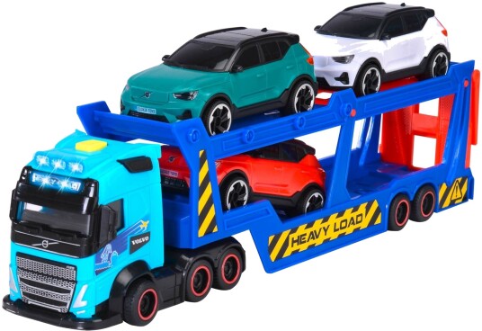 Dickie Toys Volvo Biltransport med 3 Biler